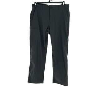 UB Tech Pants Mens 34X30 Classic Fit Outdoor Hiking Straight Pockets Gray Casual